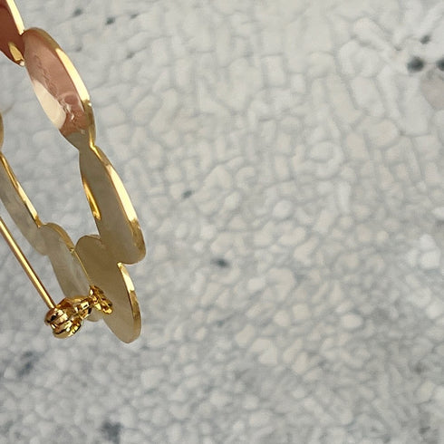 duo brooch